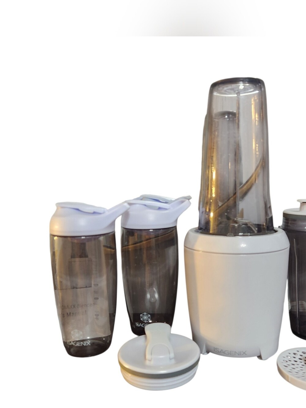 Isagenix Promixx Blender Set White Electric with Manual Complete